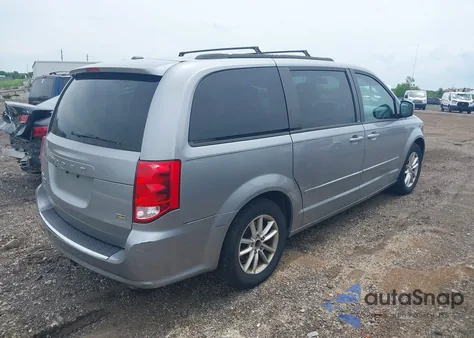 2013 Dodge Grand Caravan Sxt из США, поврежденный, VIN 2C4RDGCG2DR738827